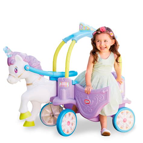 Miniature tikes magical unicorn carriage